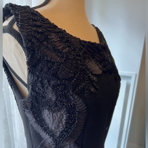 Maje Lace Peplum Dress - Picture 6 of 12